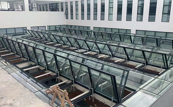 百安科技有限公司近期卓尼排烟窗项目案例分享